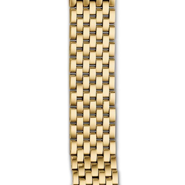 Michele 16mm Deco II Gold Mid Size Bracelet