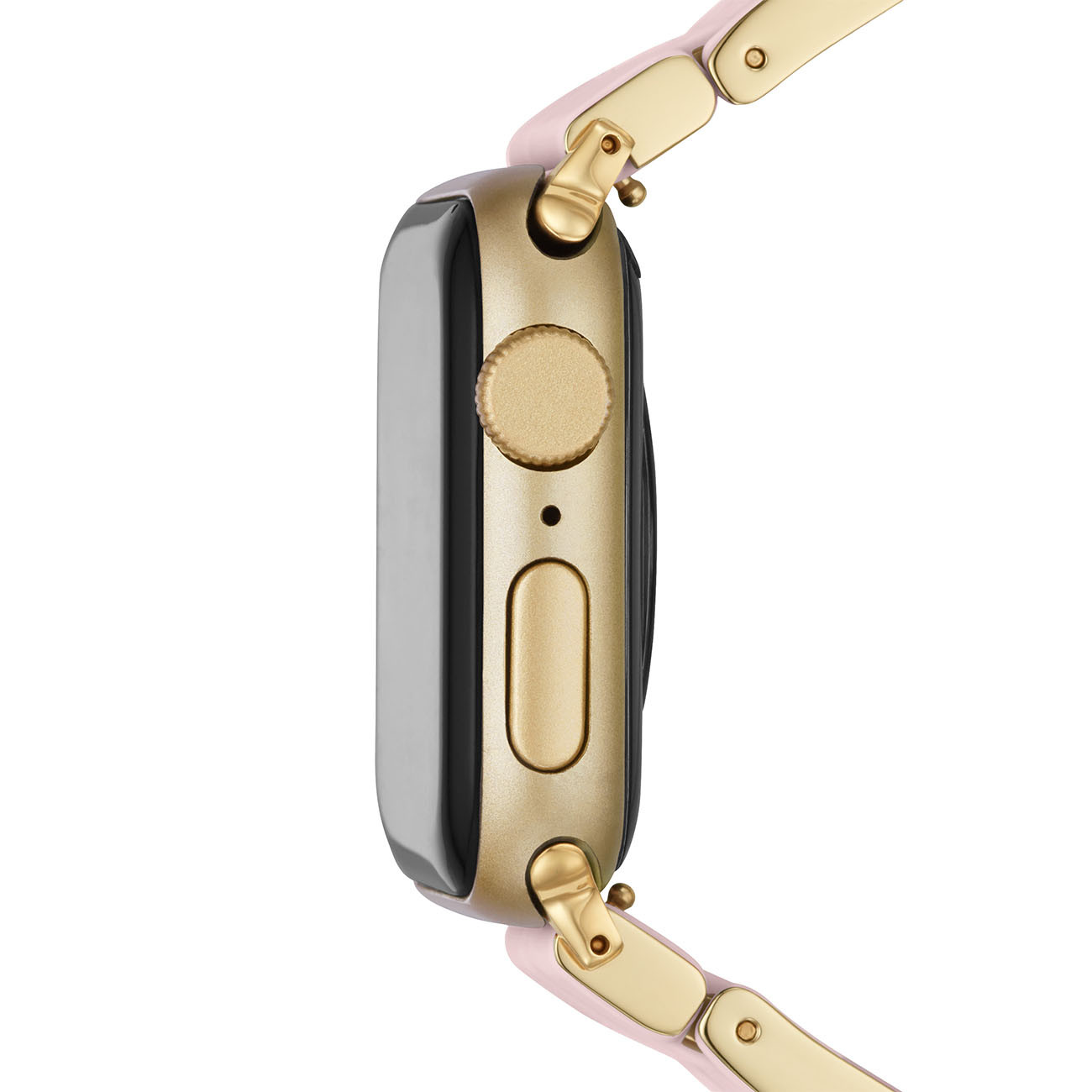 Michele 5-Link Silicone Apple Watch Bracelet Profile