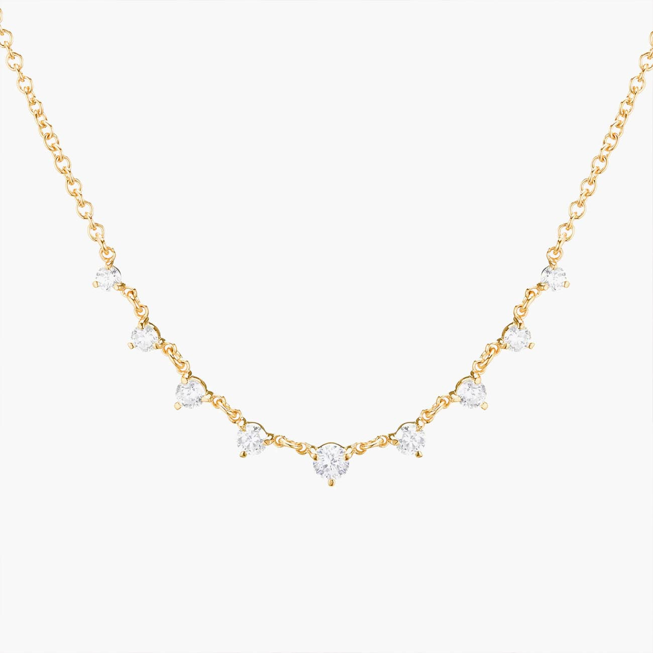 Carbon and Hyde Mini Starstruck Diamond Necklace