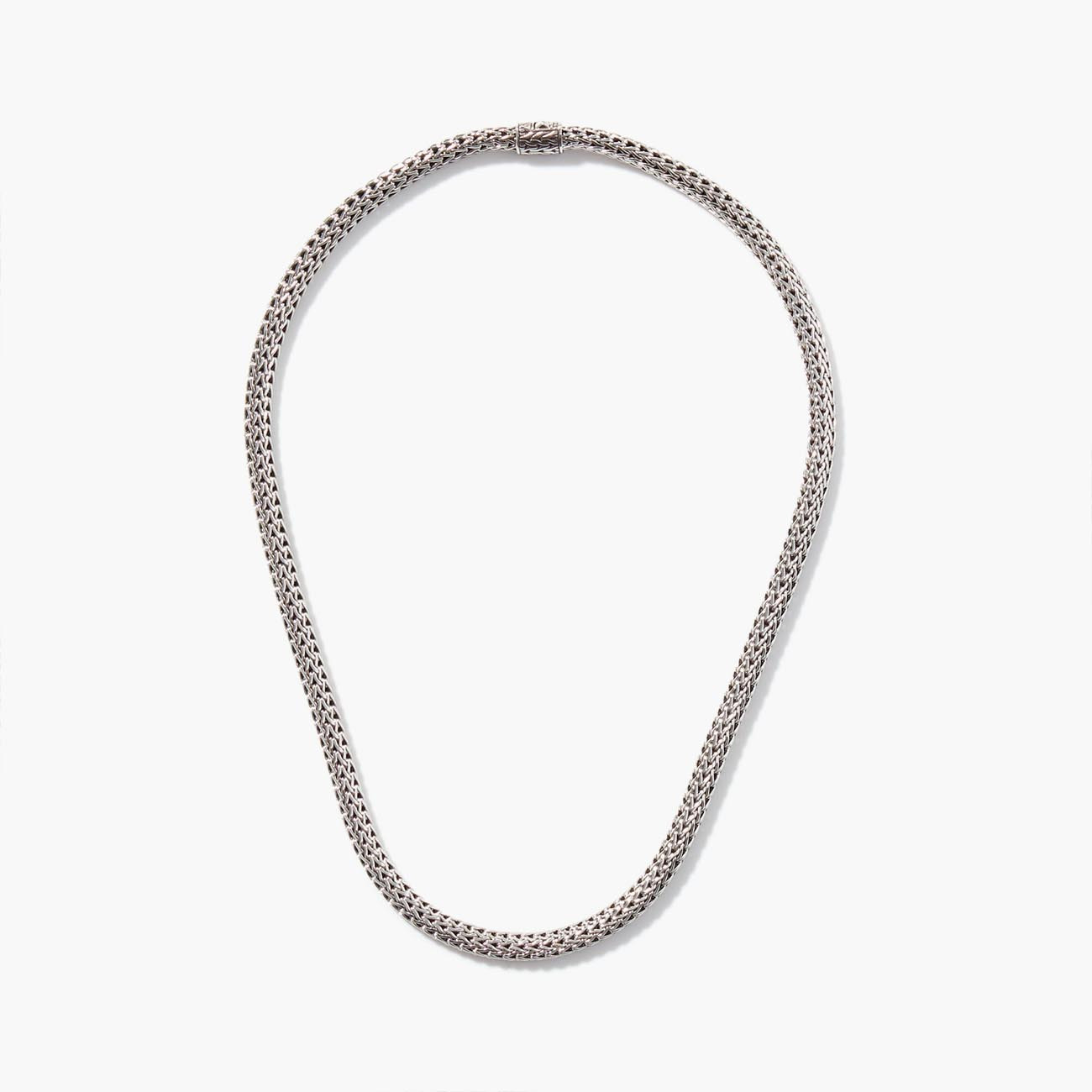 John Hardy Classic Chain Silver Necklace with Chain Clasp