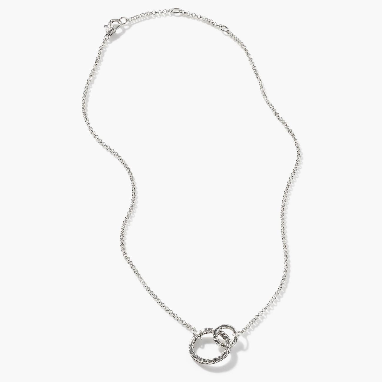 John Hardy Classic Chain Interlinking Circle Necklace