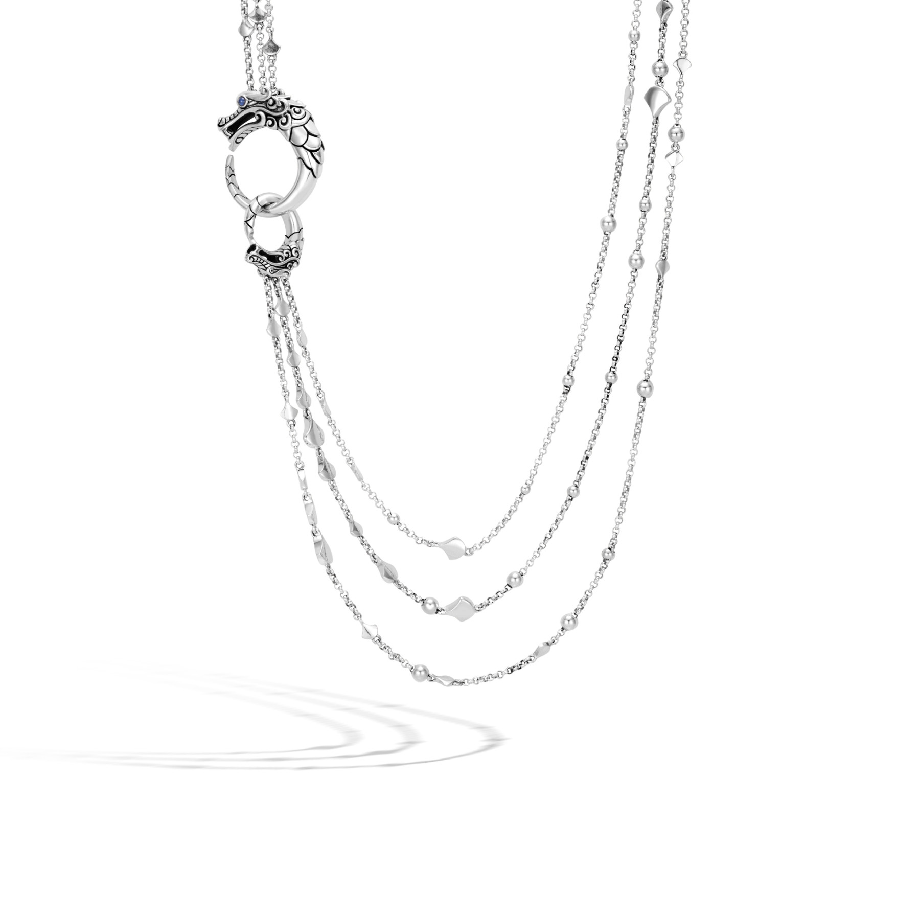 Download John Hardy Legends Naga Layered Necklace in Sterling SIlver