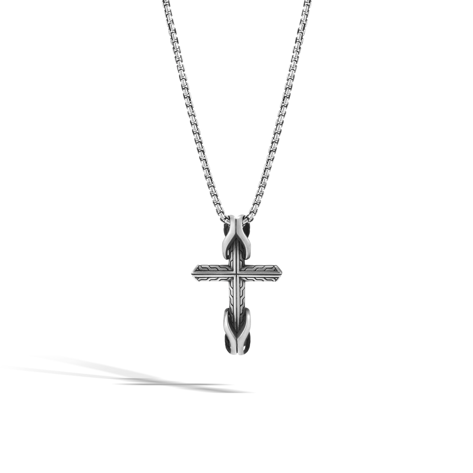 John Hardy Asli Classic Chain Cross Necklace