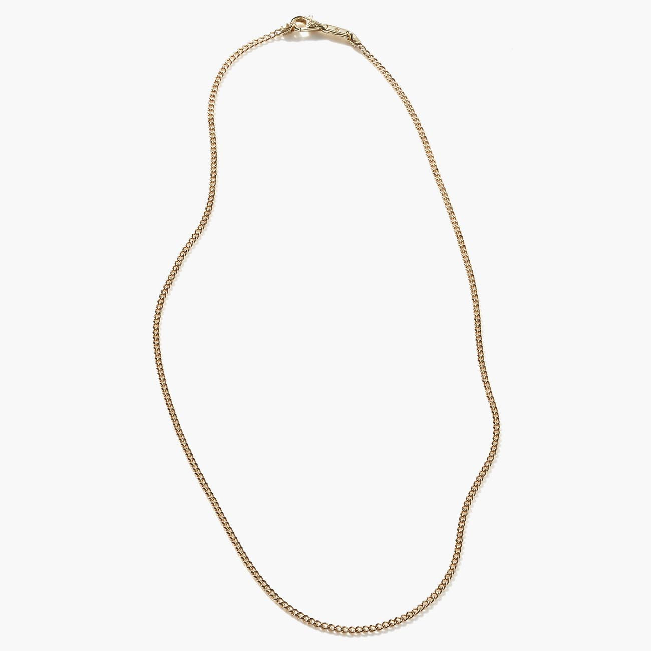 John Hardy Classic Chain 2mm Curb Link Necklace Full