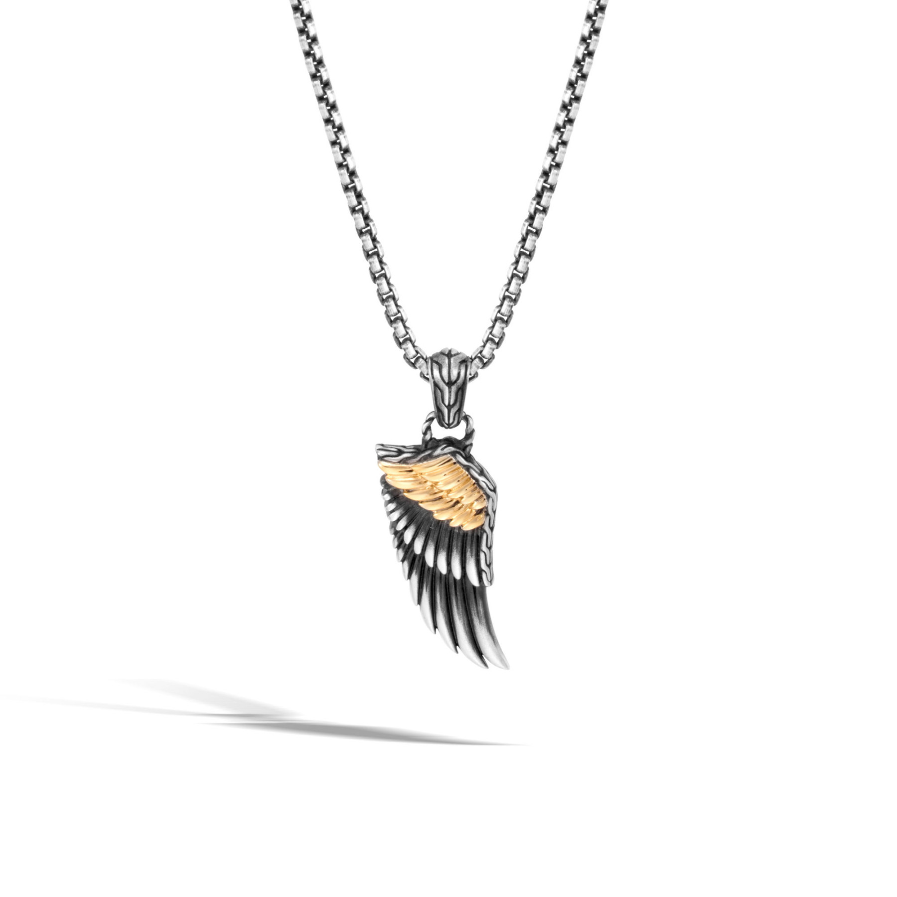 John Hardy Legends Eagle Two-Tone Wing Necklace