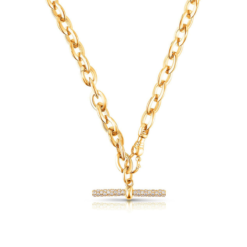 Carbon & Hyde Yellow Gold Pantheon Necklace
