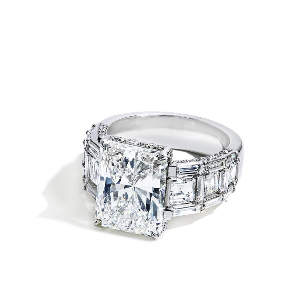 The most beautiful elongated cushion cut diamond ring. We cant stop  admiring this beauty! … | Dream engagement rings, Vintage engagement rings, Engagement  ring cuts