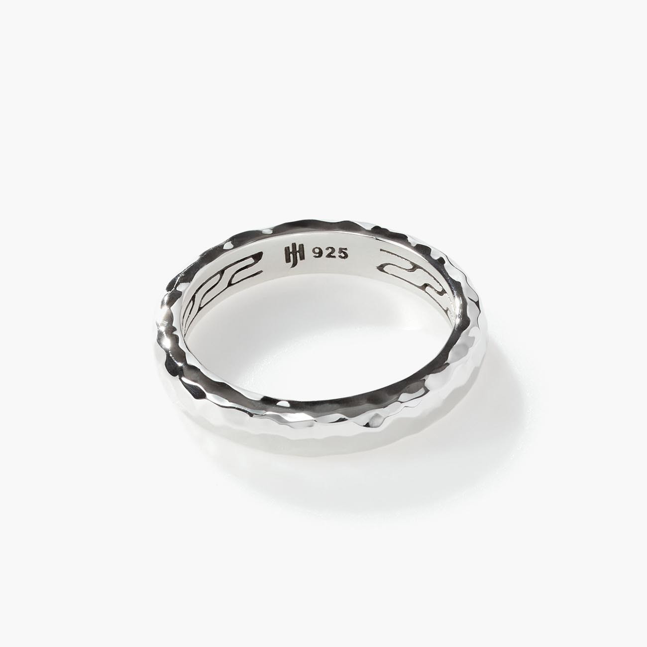 Solid 925 Sterling Silver Round Flat Black Onyx Stone Chain Design Men's  Ring | eBay
