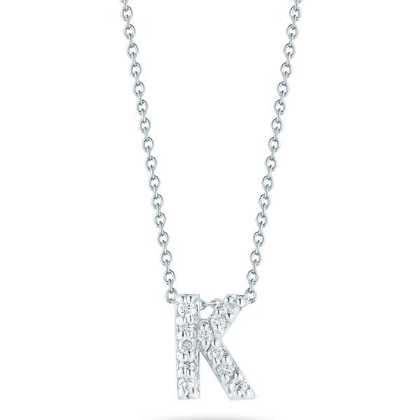 Tiffany&Co. Vintage Tiffany & Co. yellow gold initials K necklace 18k  alphabet | eBay
