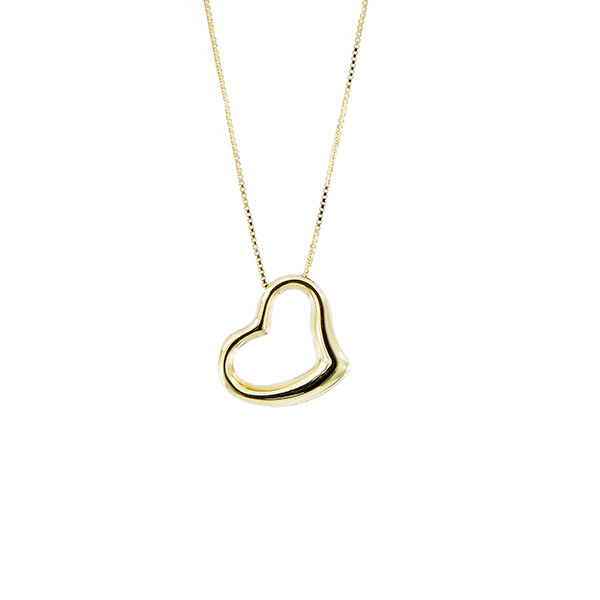 Roberto Coin Yellow Gold Heart Necklace