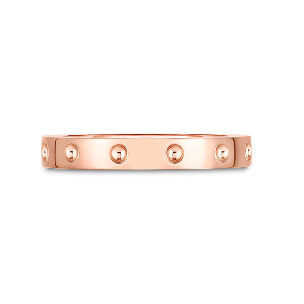 Roberto Coin Symphony Pois Moi Rose Gold Band Ring
