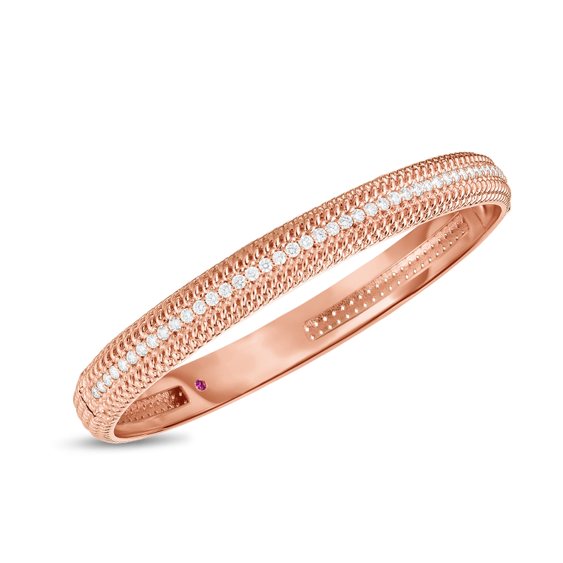 Rose Gold Mini Crown Diamond Bracelets – Lubdub