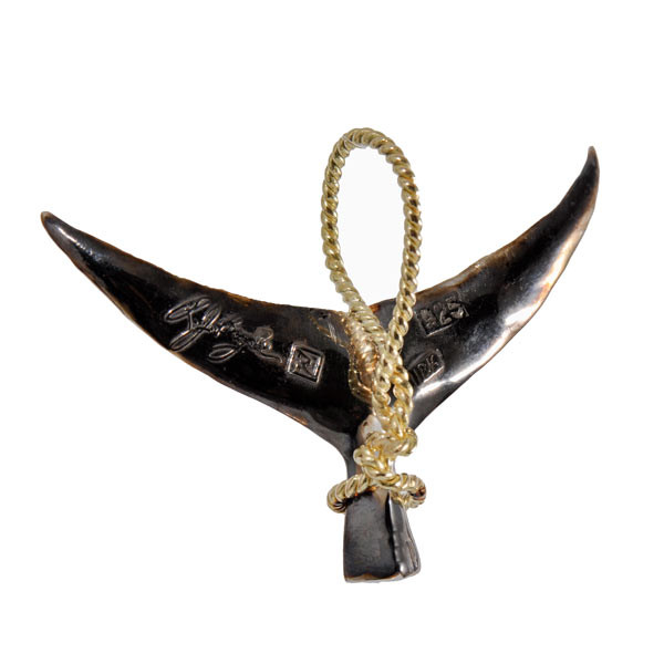 RJ Boyle Large Black Swordfish Tail by Robert Pelliccia