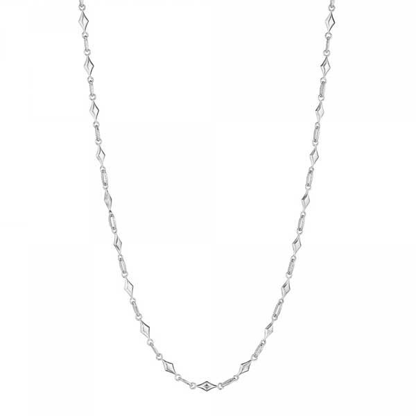 Tacori Classic Rock Silver Necklace