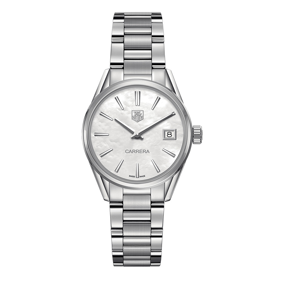 Tag Heuer  Calibre 16 White Dial Carrera Watch