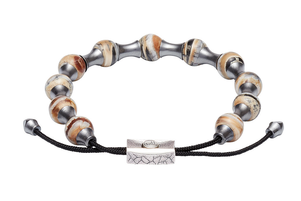 Adjustable Beads Bracelet, Tiger Eye Braided Stone Beads Bracelet Hematite  Unisex Natural Black for Birthday Anniversary Gift : Amazon.in: Jewellery