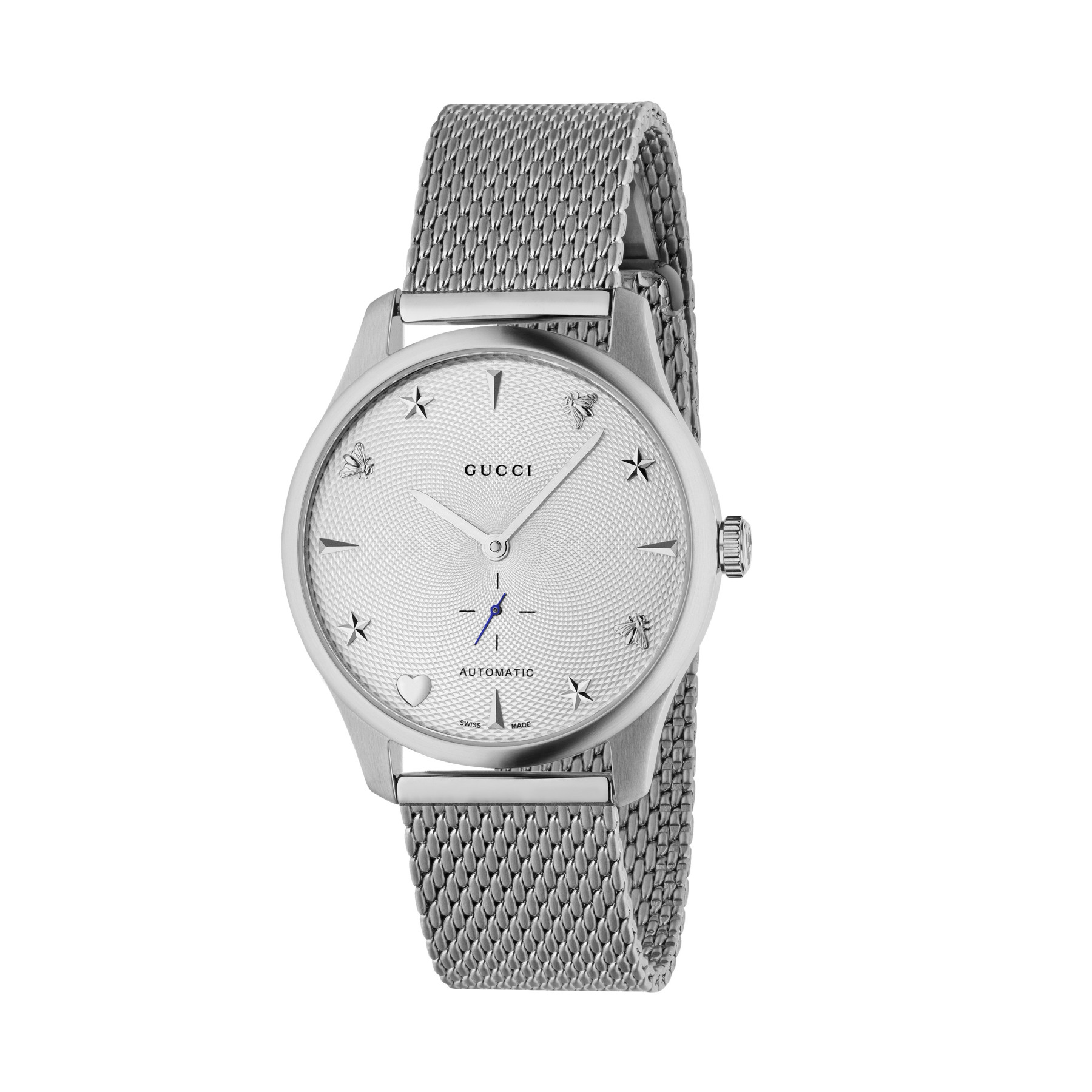 Sluiting vervolgens Kwik Gucci G-Timeless 40mm Silver Automatic Watch | J.R. Dunn Jewelers