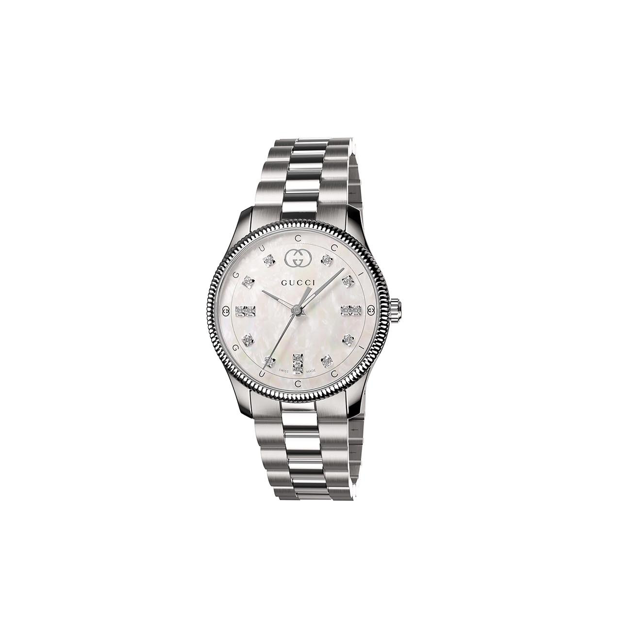 Gucci G-Timeless 29mm Mother-of-Pearl Watch