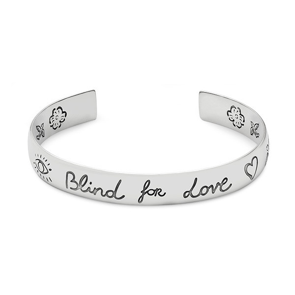 Gucci Blind For Love Wide Bangle