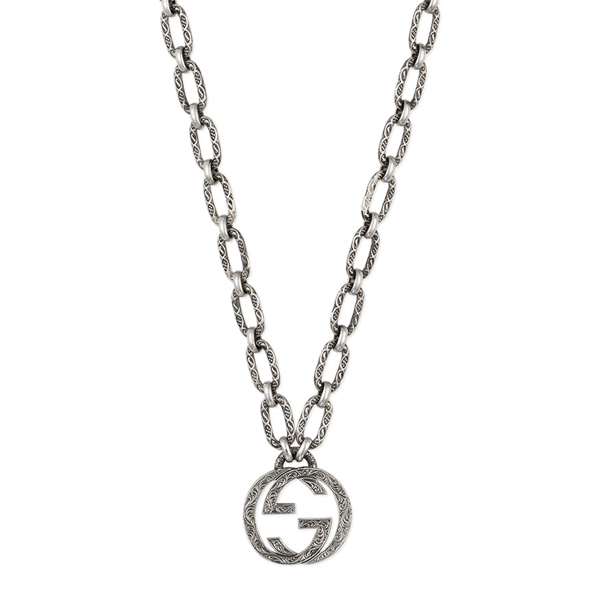 Gucci Interlocking G Small Pendant Chain Necklace . Dunn Jewelers