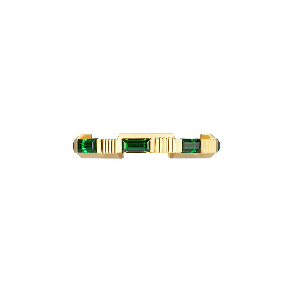 Gucci Link to Love Tourmaline Ring