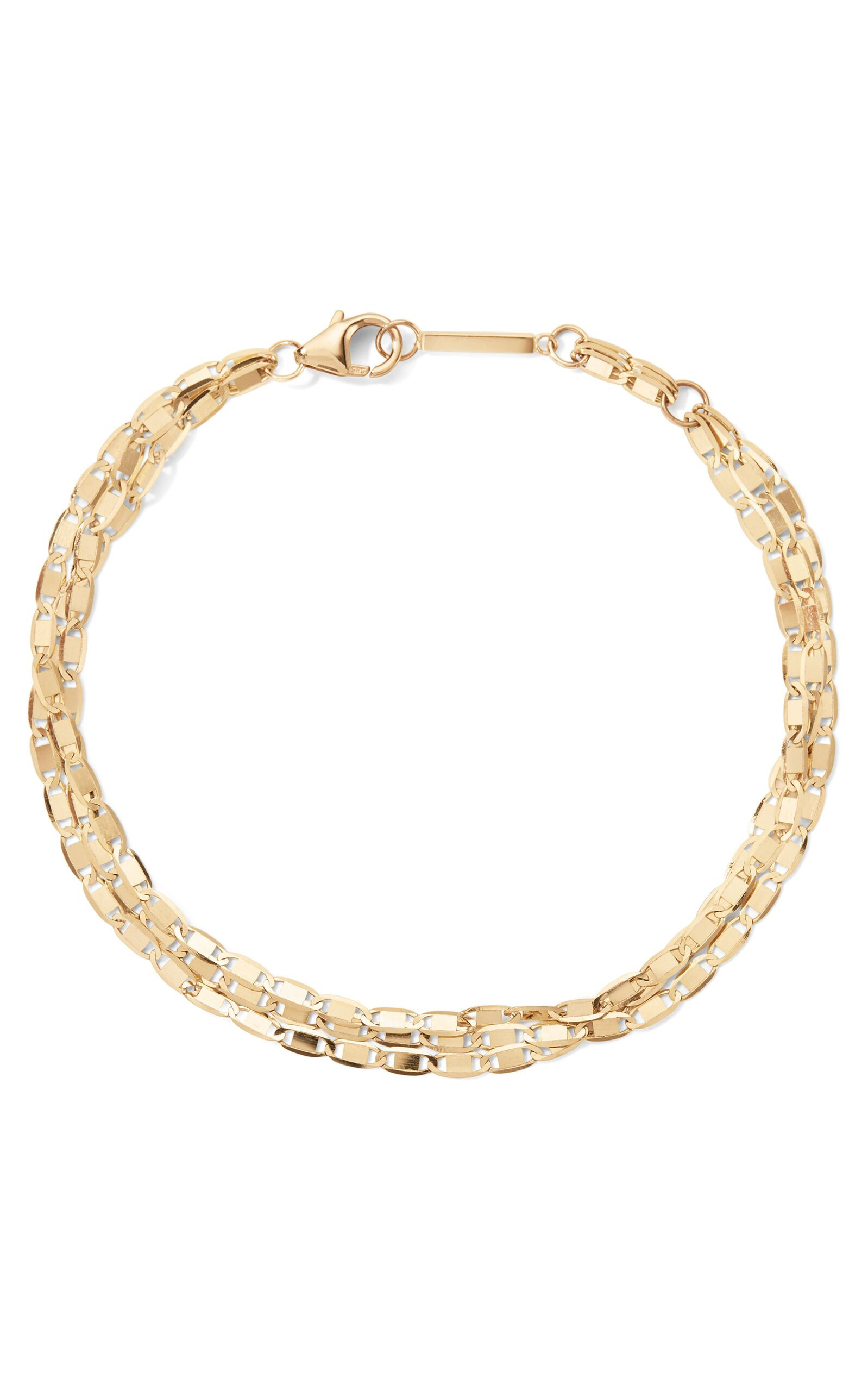 Lana Nude Chain Bracelet in 14K Gold