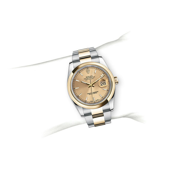 Rolex Datejust 36 M116203-0125 on Wrist
