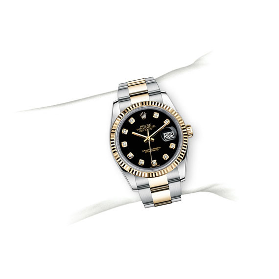 Rolex Datejust 36 M116233-0175 on Wrist