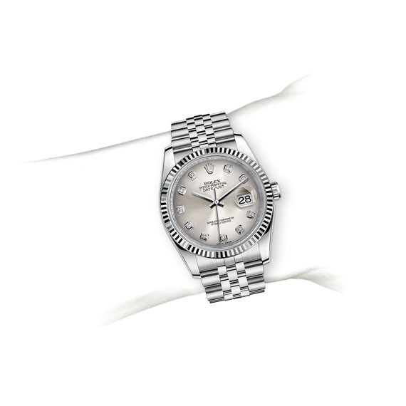 Rolex Datejust 36 M116234-0084 on Wrist