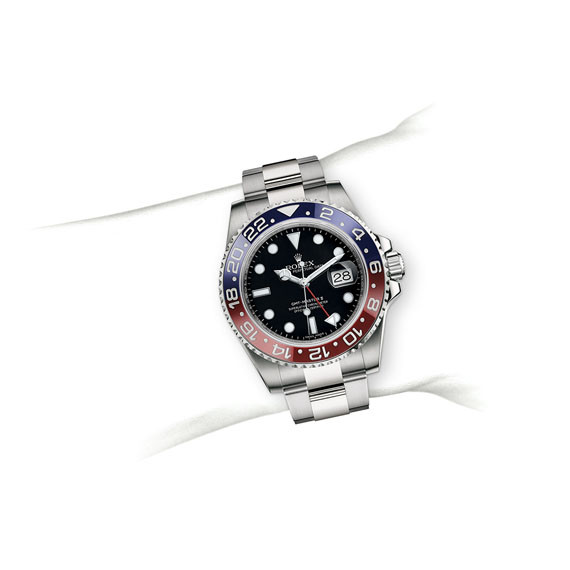 Rolex GMT-Master II M116719BLRO-0001 on Wrist