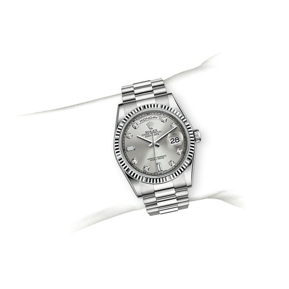 Rolex Day-Date 36 M118239-0086 on Wrist