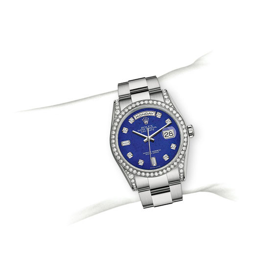 Rolex Day-Date 36 M118389-0086 on Wrist