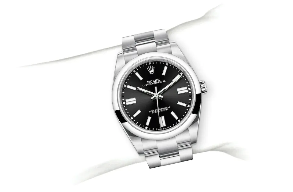 Rolex Oyster Perpetual 41 M124300-0002 on Wrist