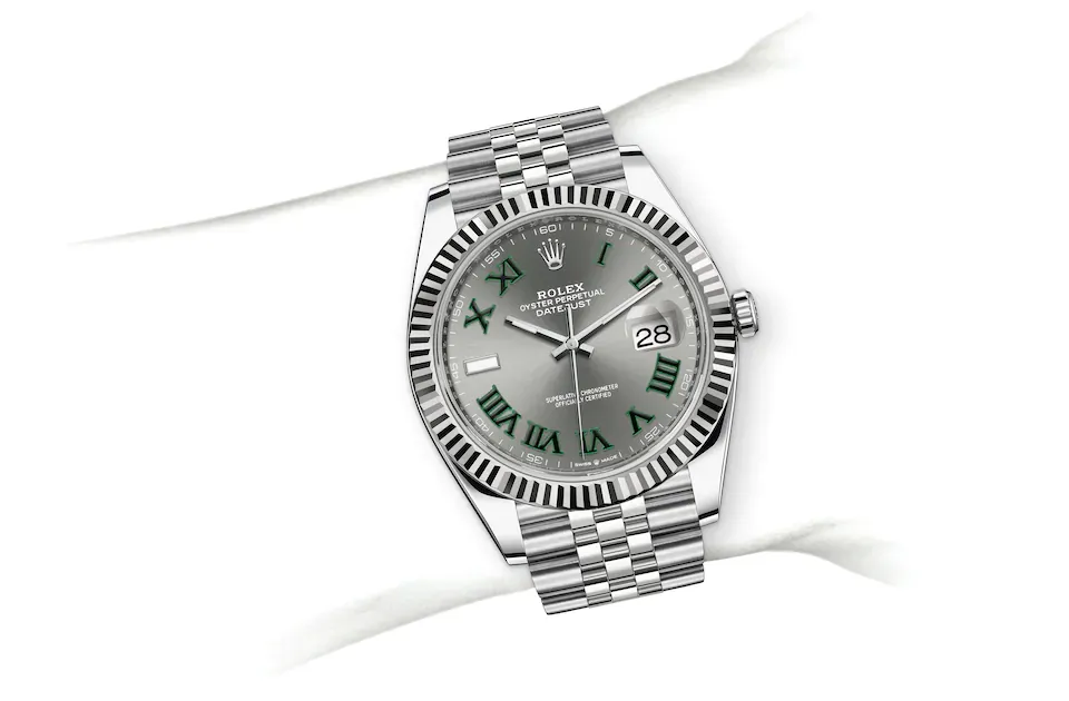 Rolex Datejust 41 M126334-0022 on Wrist