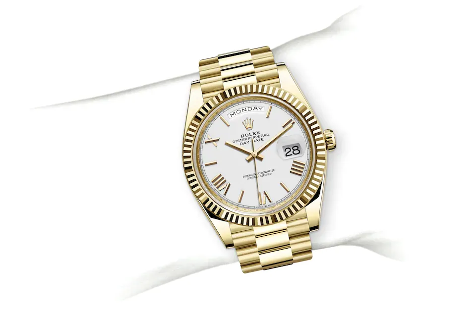 Rolex Day-Date 40 M228238-0042 on Wrist
