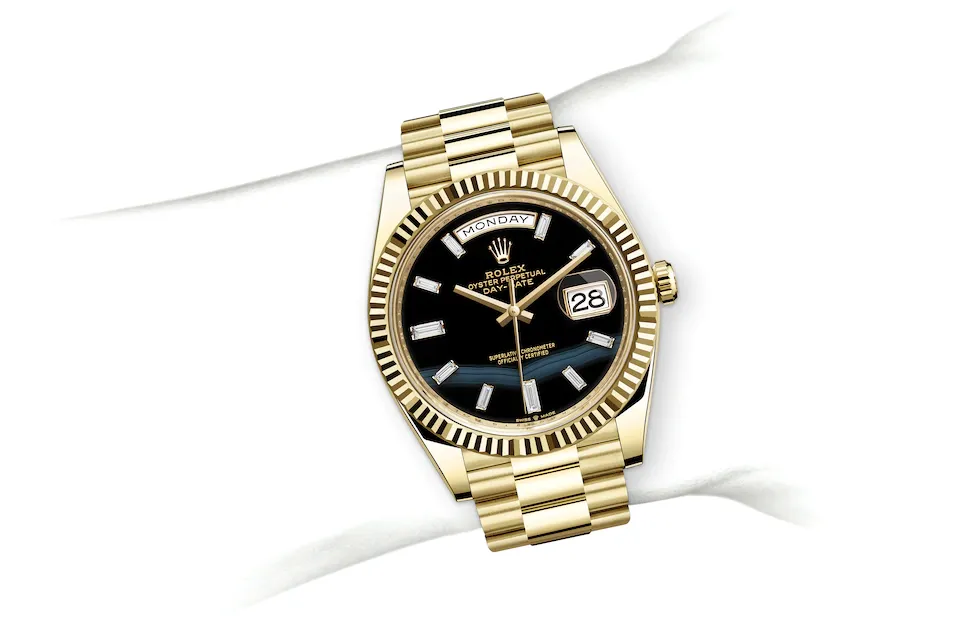 Rolex Day-Date 40 M228238-0059 on Wrist