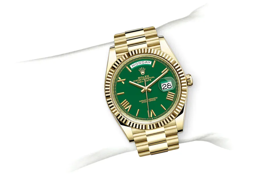 Rolex Day-Date 40 M228238-0061 on Wrist