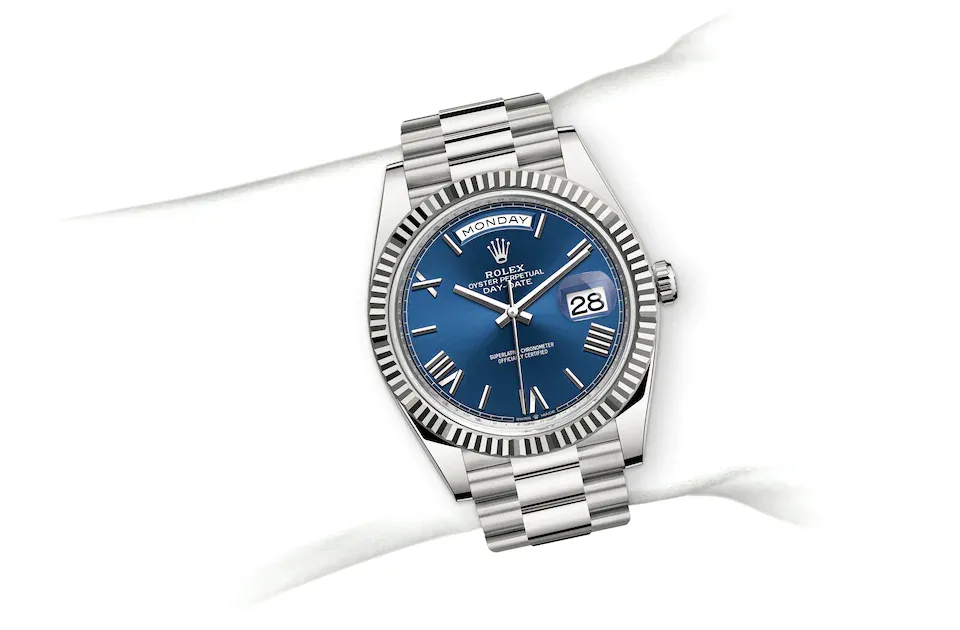 Rolex Day-Date 40 M228239-0007 on Wrist