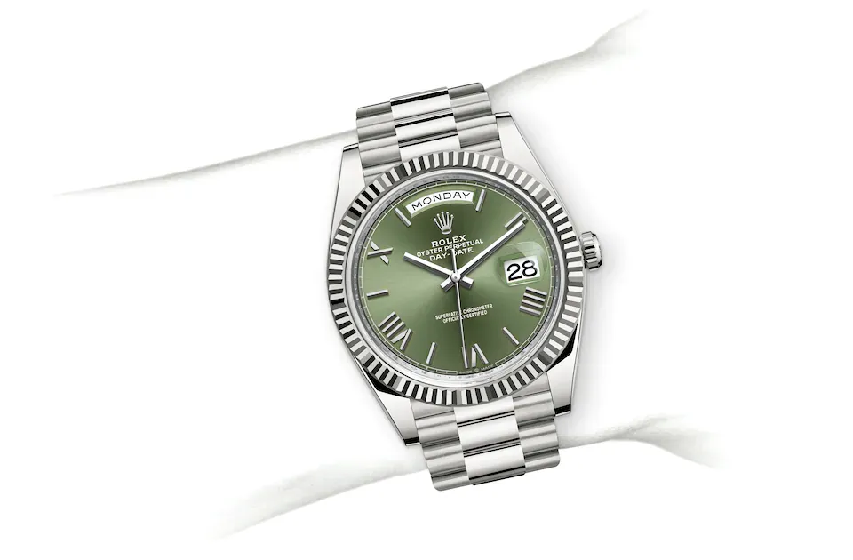 Rolex Day-Date 40 M228239-0033 on Wrist