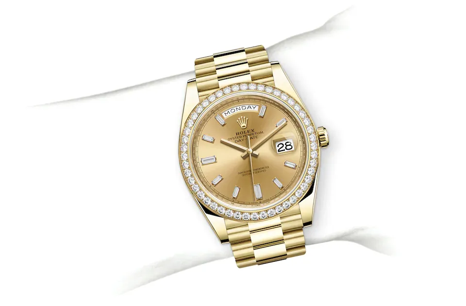 Rolex Day-Date 40 M228348RBR-0002 on Wrist