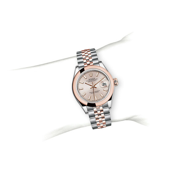 Rolex Lady-Datejust 28 M279161-0001 on Wrist