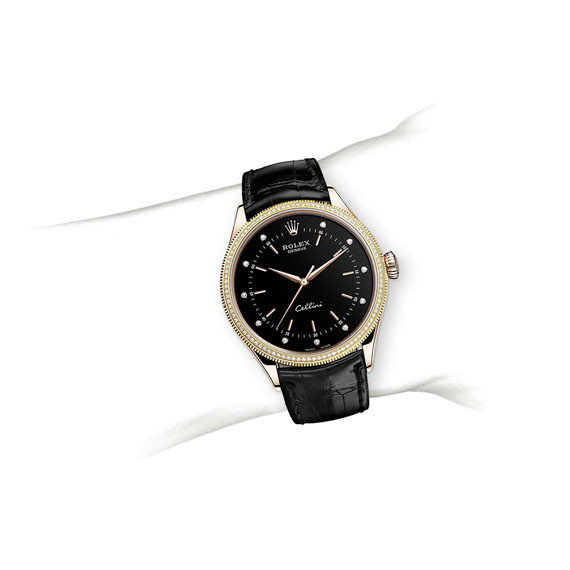 Rolex Cellini Time M50605RBR-0014 on Wrist