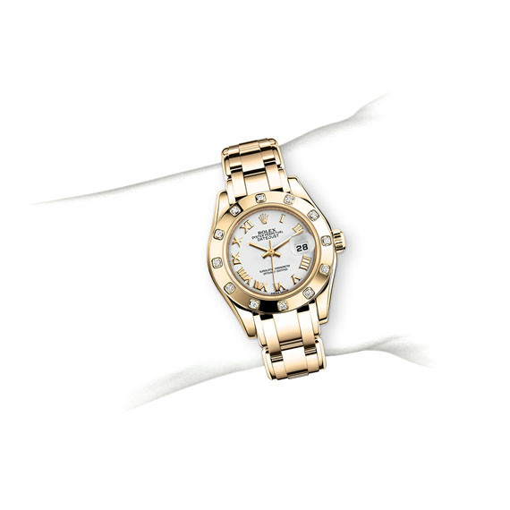 Rolex Pearlmaster 29 M80318-0054 on Wrist