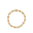 Marco Bicego Lucia Small Link Bracelet in yellow gold