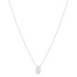 Roberto Coin Diamonds By The Inch Pear Cut Diamond Necklace in White Gold - 0.20ctw