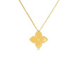 Roberto Coin Princess Flower Yellow Gold Pendant Necklace