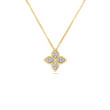 Roberto Coin Princess Flower Medium Diamond Necklace