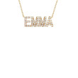 EF Collection Diamond Custom Name Necklace