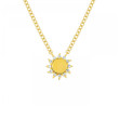 EF Collection Sunshine Gold and Diamond Pendant