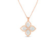 Roberto Coin Princess Flower Mother of Pearl Necklace 